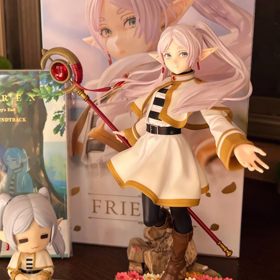 Frieren Anime Merchandise - ฟิกเกอร์อนิเมะสาวฟรีเรน ขนาด 21 ซม. จากเรื่อง Frieren: