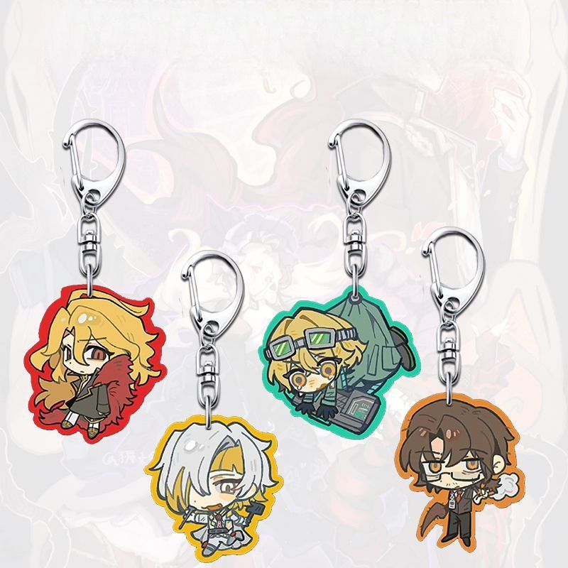 Anime Merchandise Companies - พวงกุญแจอะคริลิคพิมพ์ลาย HD ลายตัวละครเกมการ์ตูนสุดสร้างสรรค์จากซีรีส์ Limbus Company จำนวน
