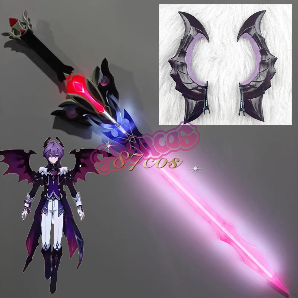 Cosplay Prop Sword - ดาบดูริน 115 ซม. จากเกม Genshin Impact