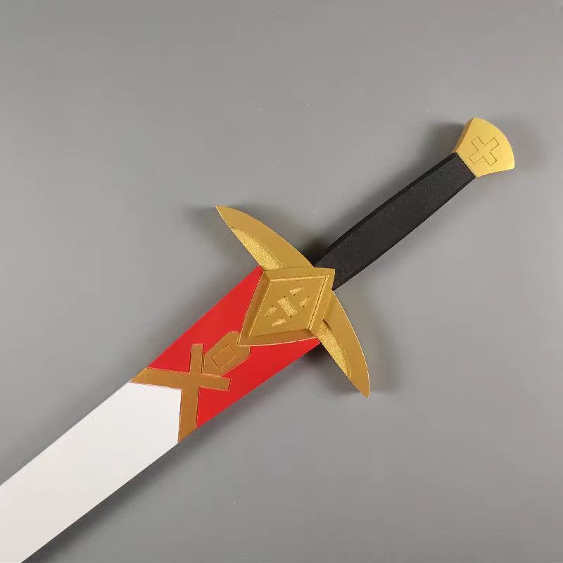Cosplay Prop Sword - ดาบ PVC พร้อมปลอกดาบของตัวละคร Astolfo จากเกม Fate