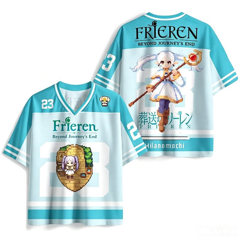 เสื้อฟุตบอลครอป Frieren Beyond - Frieren Anime Merchandise บทวิจารณ์และราคา