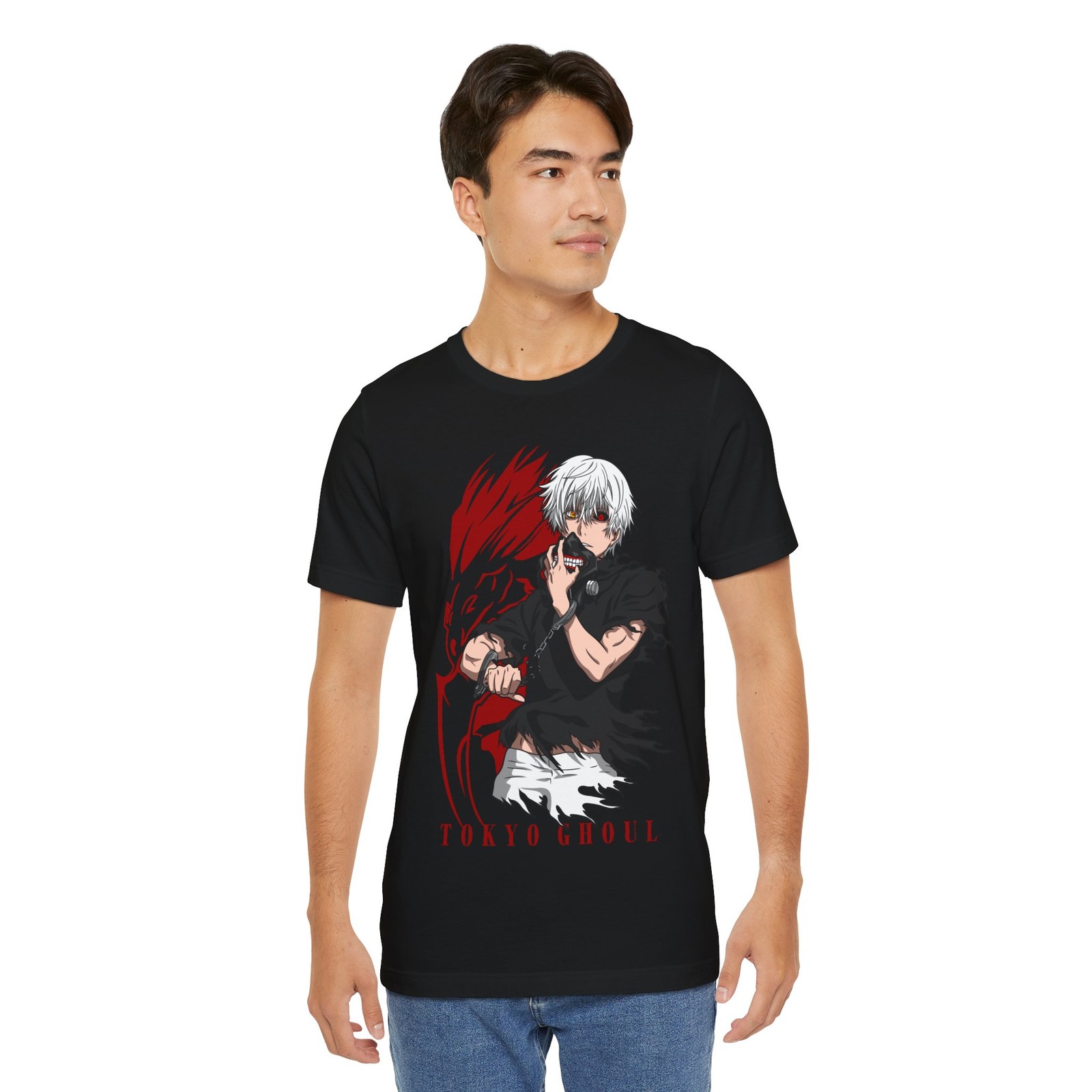 เสื้อยืดอนิเมะ Tokyo Ghoul, เส - Anime Merchandise In Tokyo บทวิจารณ์และราคา