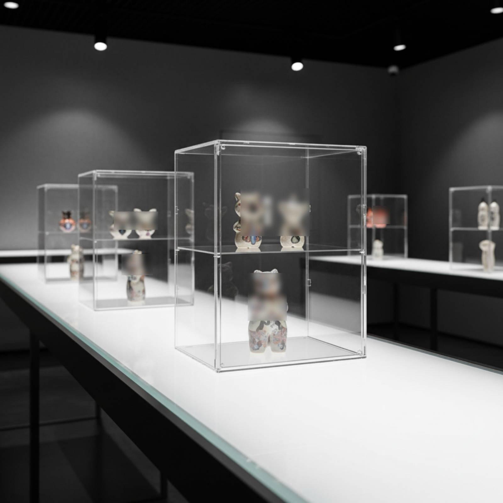 ชั้นวางโชว์ตุ๊กตาอะคริลิกขนาดใ - Figure Display Box บทวิจารณ์และราคา