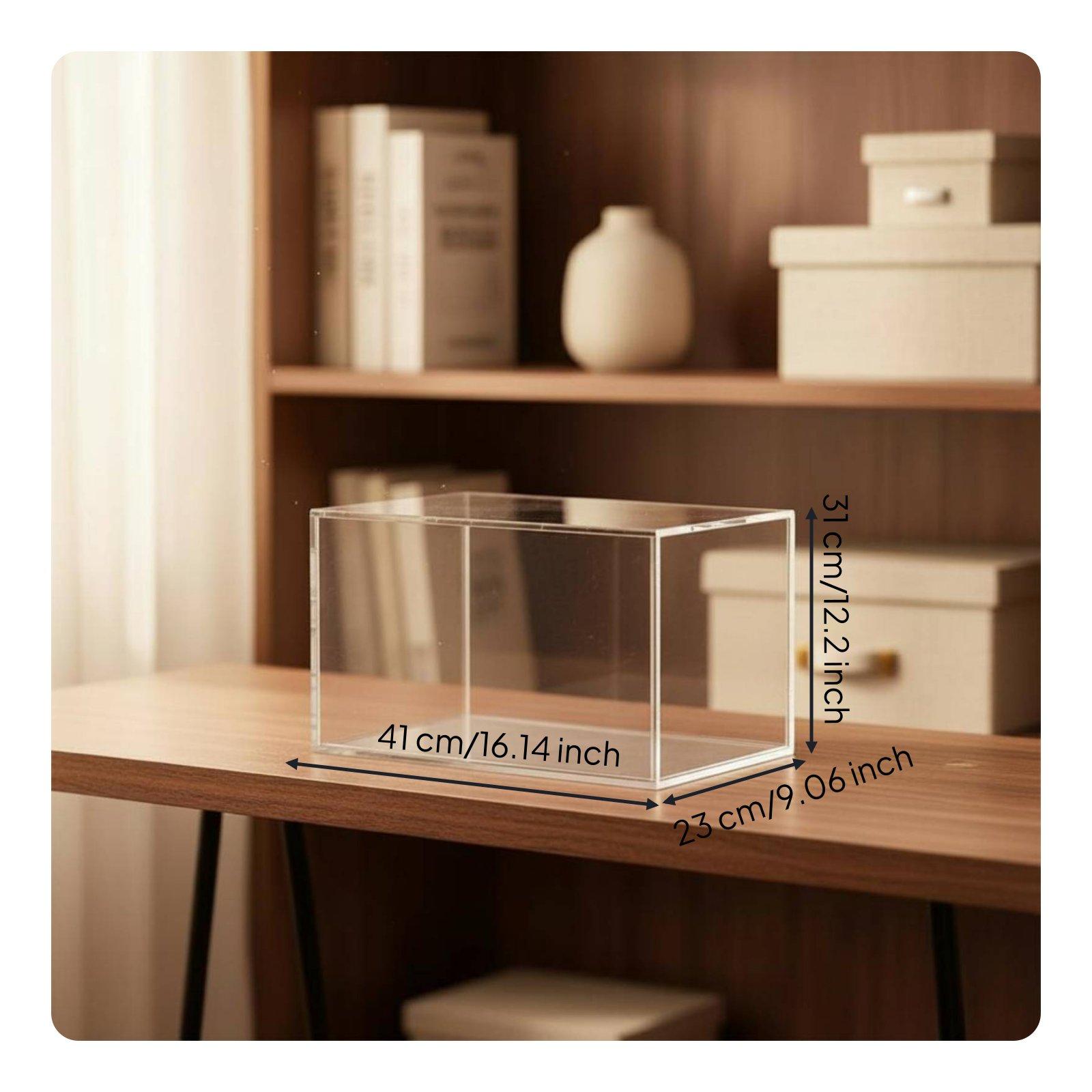 ชั้นวางโชว์ตุ๊กตาอะคริลิกขนาดใ - Figure Display Box บทวิจารณ์และราคา